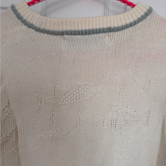 Vintage 80s/90s Fish Knit Sweater - Made in Scotland - Picture 6 of 7